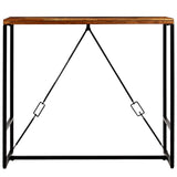 Bar Table Solid Reclaimed Wood 120x60x106 cm
