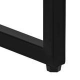 Bar Table Solid Reclaimed Wood 120x60x106 cm - Rear View