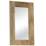 Mirror Solid Mango Wood 50x80 cm - Extra Image