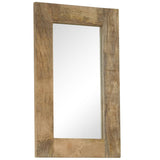 Mirror Solid Mango Wood 50x80 cm - Extra Image