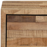 TV Cabinet Reclaimed Teak Wood 90x30x55 cm - 45-Degree Angle