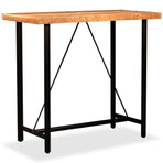 Bar Set 5 Pieces Solid Acacia and Reclaimed Wood