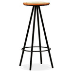 Bar Set 7 Pieces Solid Acacia and Reclaimed Wood