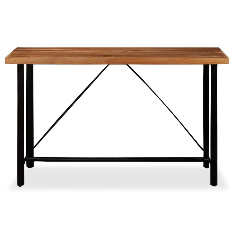 Bar Set 9 Pieces Solid Acacia and Reclaimed Wood