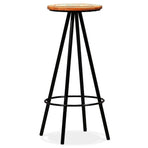 Bar Set 9 Pieces Solid Acacia and Reclaimed Wood