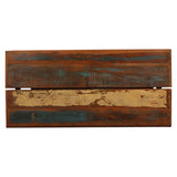 Bar Set 7 Pieces Solid Wood Reclaimed