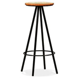 Bar Set 9 Pieces Solid Wood Reclaimed