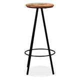 Bar Set 9 Pieces Solid Wood Reclaimed - Extra Image