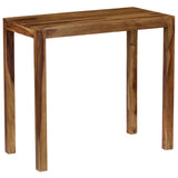 Bar Table Solid Acacia Wood 118x60x107 cm