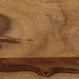Bar Table Solid Acacia Wood 118x60x107 cm