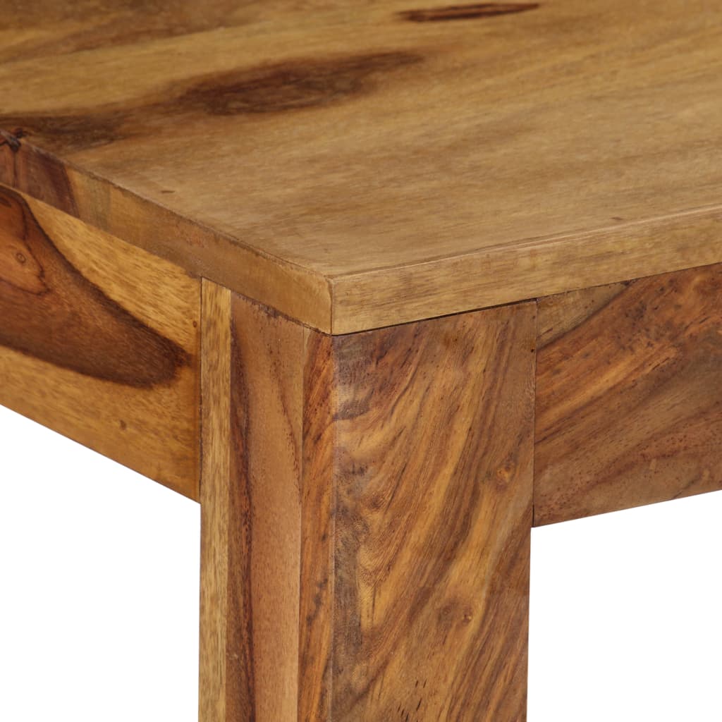 Bar Table Solid Acacia Wood 118x60x107 cm