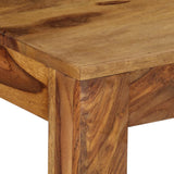 Bar Table Solid Acacia Wood 118x60x107 cm