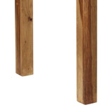 Bar Table Solid Acacia Wood 118x60x107 cm