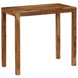 Bar Table Solid Acacia Wood 118x60x107 cm - Extra Image