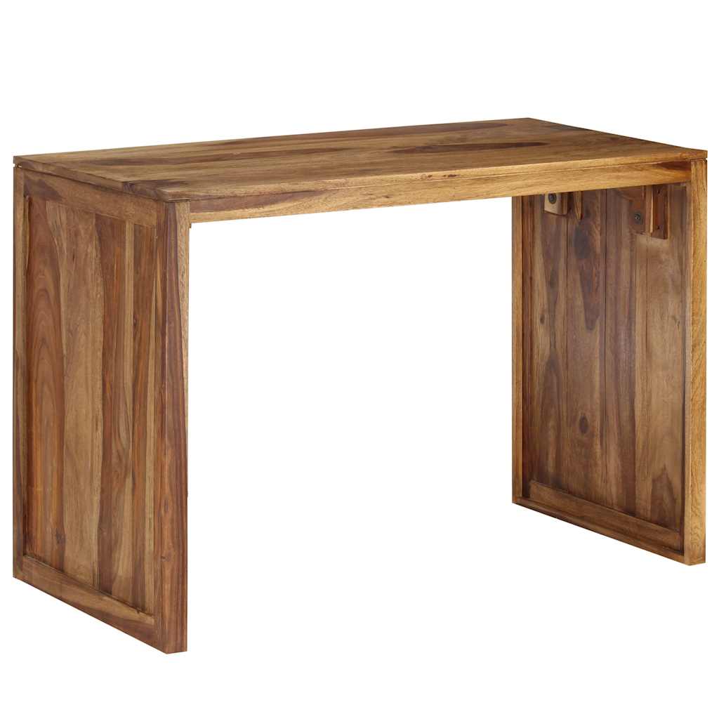 Writing Table Solid Acacia Wood 110x55x76 cm