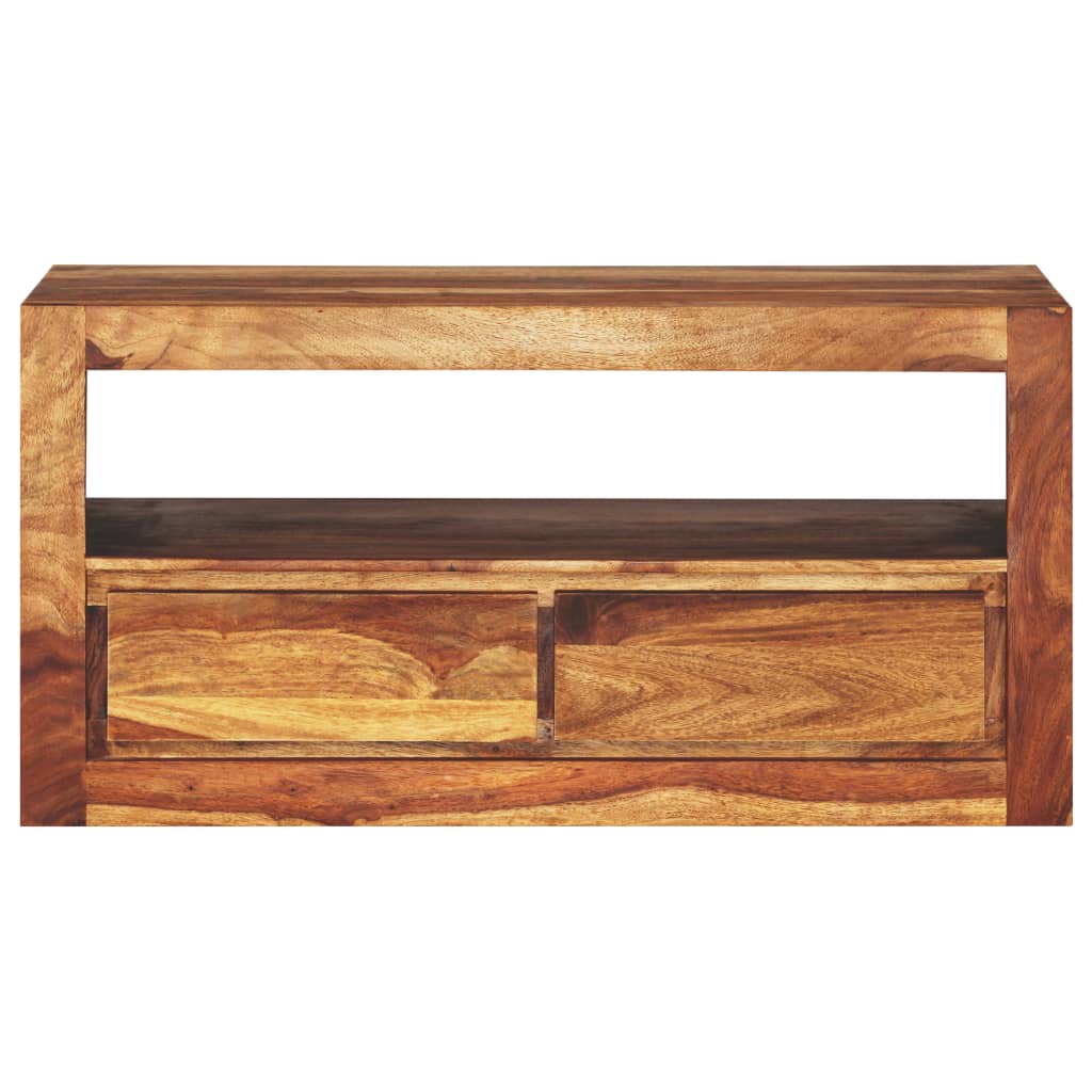 TV Cabinet Solid Acacia Wood 80x30x40 cm