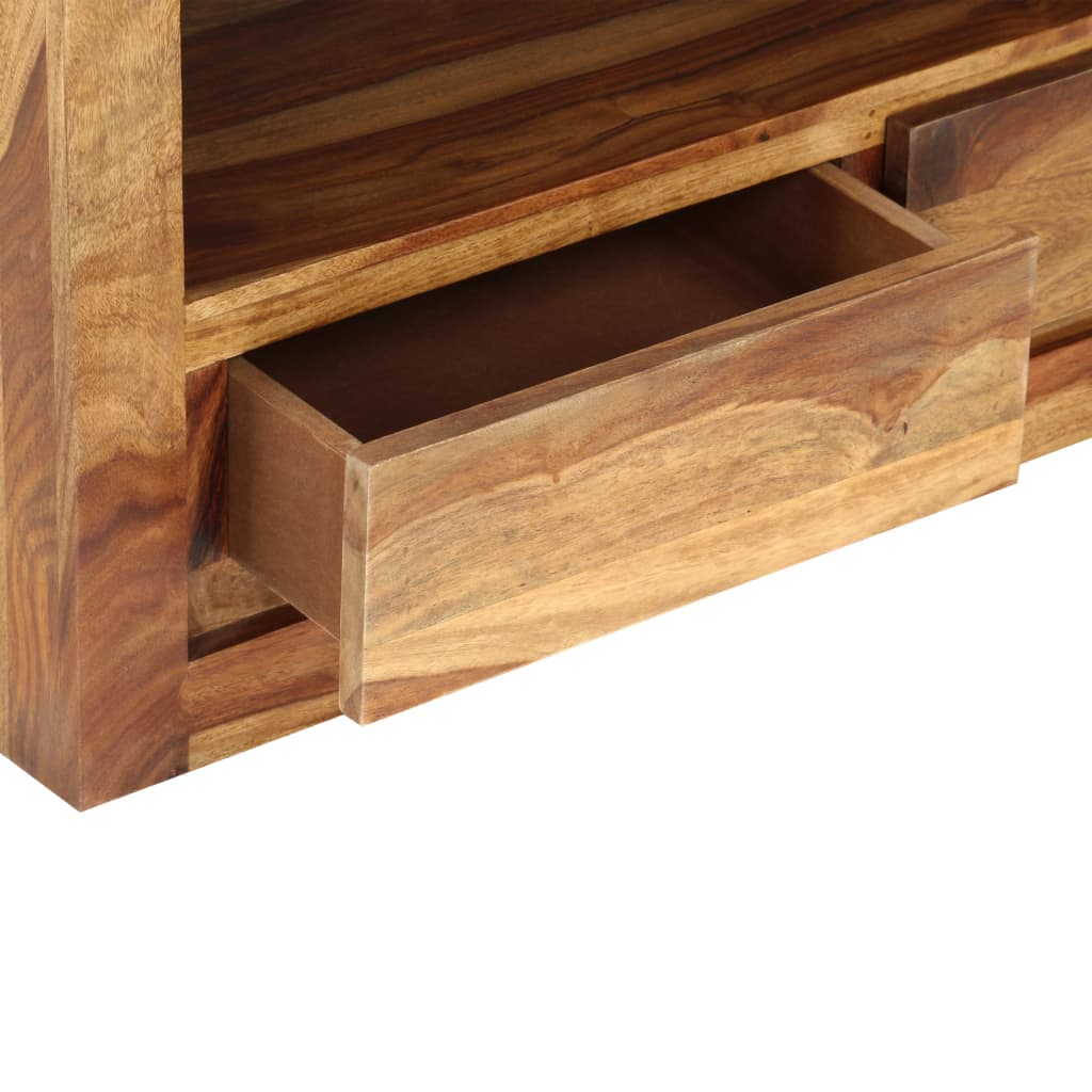 TV Cabinet Solid Acacia Wood 80x30x40 cm