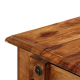 Writing Desk 118x50x76 cm Solid Acacia Wood - Top-Down View