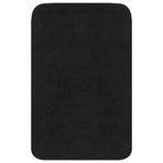 Bathroom Mat Set 3 Pieces Fabric Anthracite