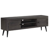 TV Cabinet Solid Mango Wood 140x30x45 cm - Side View