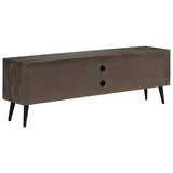 TV Cabinet Solid Mango Wood 140x30x45 cm - Extra Image