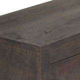 TV Cabinet Solid Mango Wood 140x30x45 cm - Extra Image