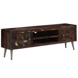 TV Cabinet Solid Reclaimed Wood 140x30x45 cm