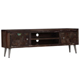 TV Cabinet Solid Reclaimed Wood 140x30x45 cm - Extra Image