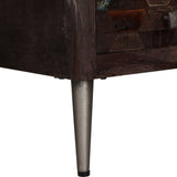 Coffee Table Solid Reclaimed Wood 100x60x35 cm - 45-Degree Angle