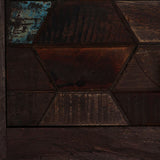 Coffee Table Solid Reclaimed Wood 100x60x35 cm - Low Angle