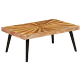 Coffee Table Solid Wood Mango 90x55x36 cm - Extra Image