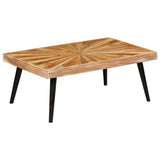 Coffee Table Solid Wood Mango 90x55x36 cm - Extra Image