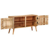 Sideboard Solid Mango Wood 110x30x60 cm - Top-Down View