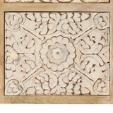 Bedside Table Solid Mango Wood 40x30x50 cm