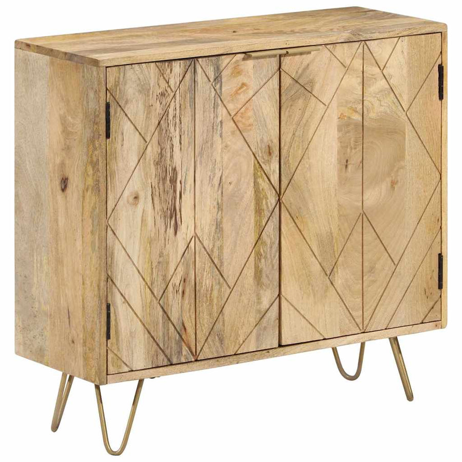 Sideboard 80x30x75 cm Solid Wood Mango