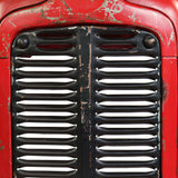 Tractor Bar Table Solid Mango Wood Red 60x120x107 cm - Extra Image