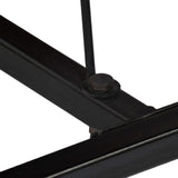 Tractor Bar Table Solid Mango Wood Red 60x150x107 cm - Extra Image