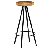 Bar Chairs 2 pcs Solid Mango Wood - Extra Image