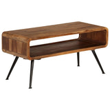 Coffee Table Solid Acacia Wood 95x40x45 cm - Extra Image