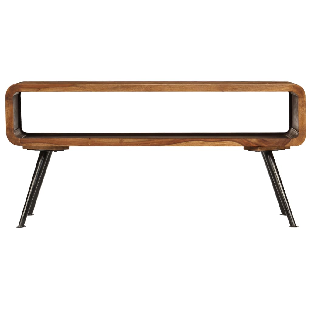 Coffee Table Solid Acacia Wood 95x40x45 cm