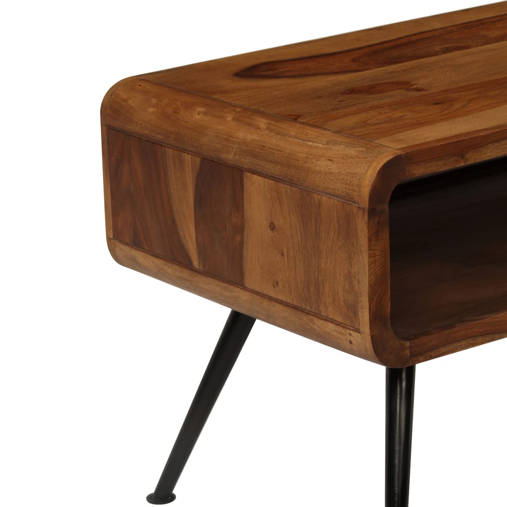 Coffee Table Solid Acacia Wood 95x40x45 cm