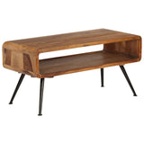Coffee Table Solid Acacia Wood 95x40x45 cm - Extra Image
