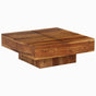 Coffee Table 80x80x30 cm Solid Wood Acacia