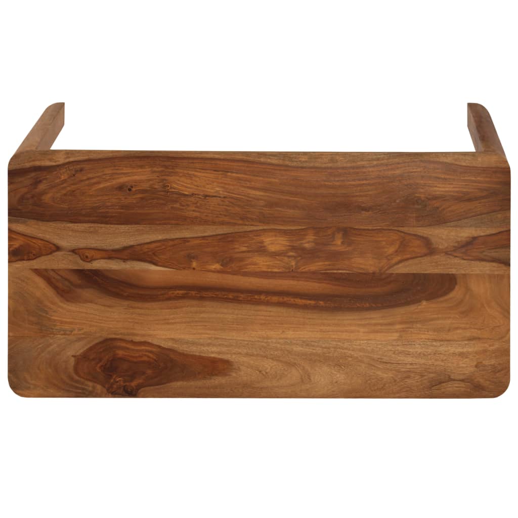 Dining Table Solid Acacia Wood 120x60x76 cm