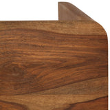 Dining Table Solid Acacia Wood 120x60x76 cm