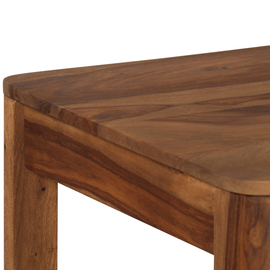 Dining Table Solid Acacia Wood 120x60x76 cm