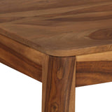 Dining Table Solid Acacia Wood 120x60x76 cm