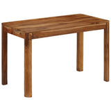 Dining Table Solid Acacia Wood 120x60x76 cm - Extra Image