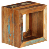 Stool 40x30x40 cm Solid Reclaimed Wood - Extra Image
