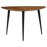 Coffee Table Set 3 Pieces Solid Acacia Wood - Rear View